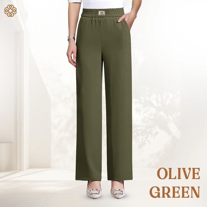Bluecomfys - Perfect Drape High Rise Pull-On Stretch Pants