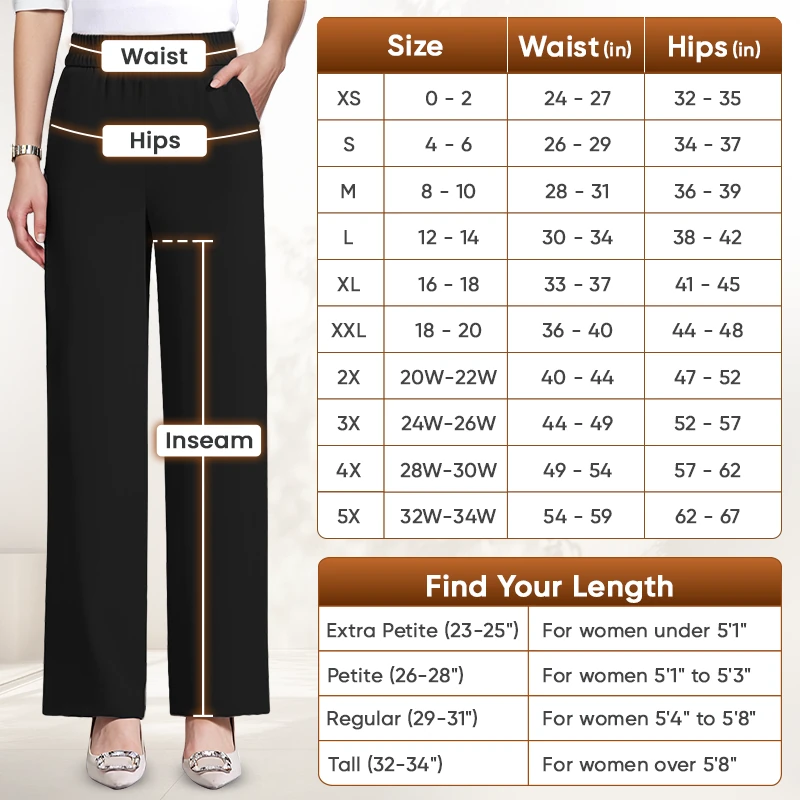 Bluecomfys - Perfect Drape High Rise Pull-On Stretch Pants