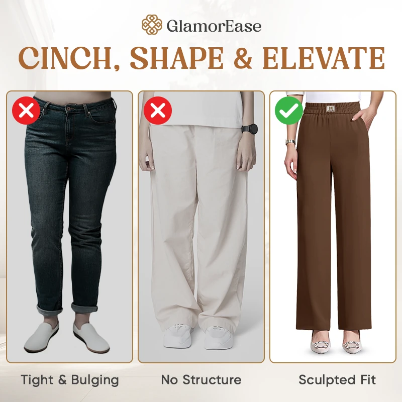 Bluecomfys - Perfect Drape High Rise Pull-On Stretch Pants