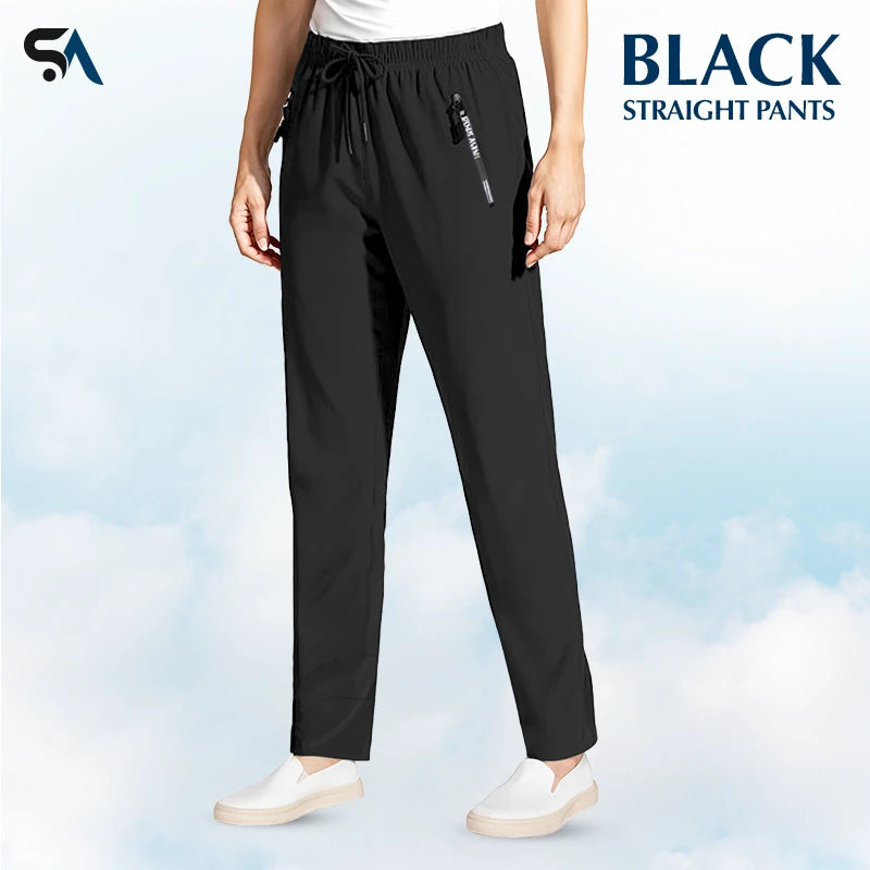 Bluecomfys - Women's Ultra Soft Stretch Perfect Drape Casual Pants