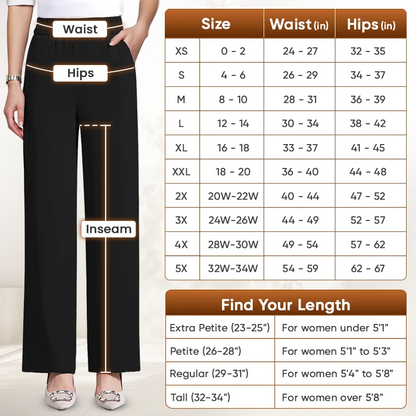 Bluecomfys - Perfect Drape High Rise Pull-On Stretch Pants