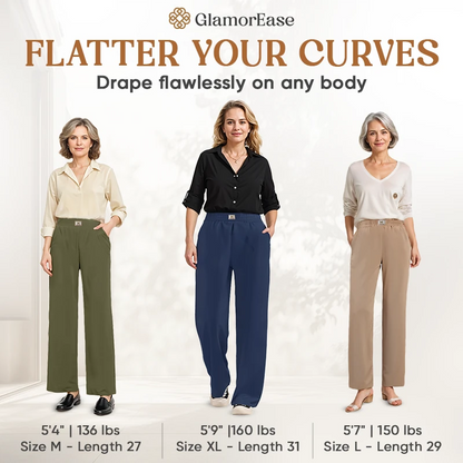 Bluecomfys - Perfect Drape High Rise Pull-On Stretch Pants