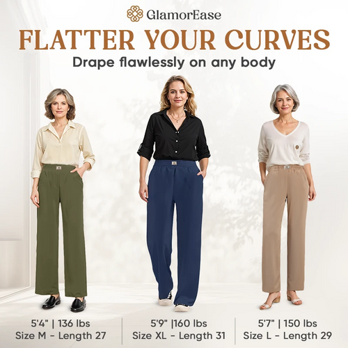 Bluecomfys - Perfect Drape High Rise Pull-On Stretch Pants