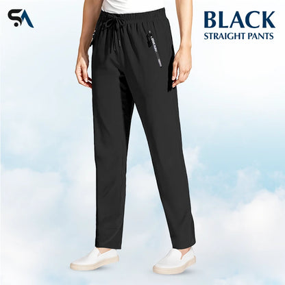 Bluecomfys - Women's Ultra Soft Stretch Perfect Drape Casual Pants