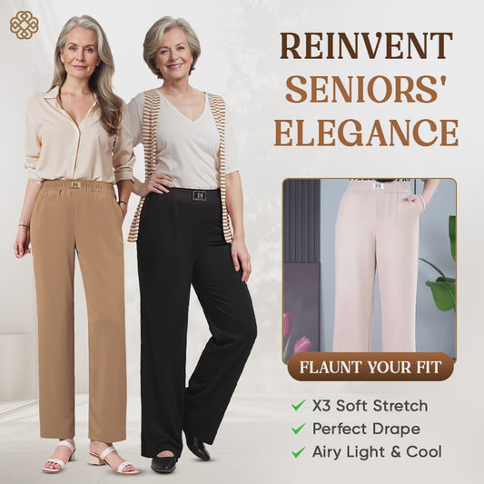 Bluecomfys - Perfect Drape High Rise Pull-On Stretch Pants